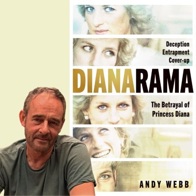 Journalist Andy Webb with Gavin Esler